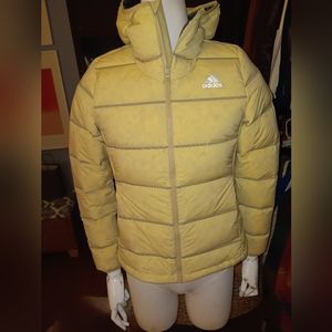 Adidas light weight down jacket